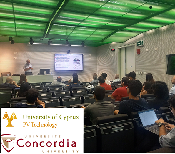Presentation by Dr. Andreas K. Athienitis, Professor of Building Engineering at Concordia University in Canada